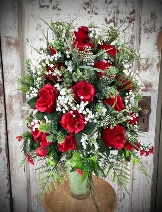 Cemetery flowers