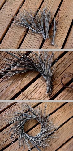 Diy Twig Wreath, Julkransar Diy, Wire Coat Hangers, Dekoratívne Vence, Twig Crafts, Small Wreath, Twig Art, Deco Nature, Primitive Fall