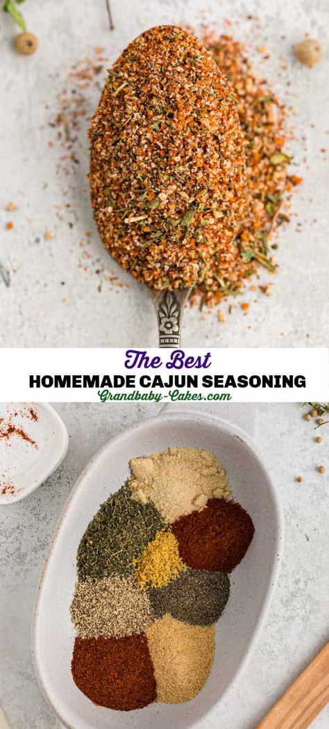 Cajun Spice Recipe, Fish Seasoning Recipe, Cajun Seasoning Recipe, Fish Seasoning, Cajun Seasoning Mix, Cajun Spice Mix, How To Make Fish, Homemade Cajun Seasoning, Cajun Spice