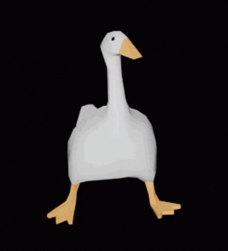 I Am The Glubglub Video, Cursed Duck, Funny Birds Videos, Goose Aesthetic, Bird Dancing, Cursed Videos, Duck Meme, Goose Game, Funny Goose