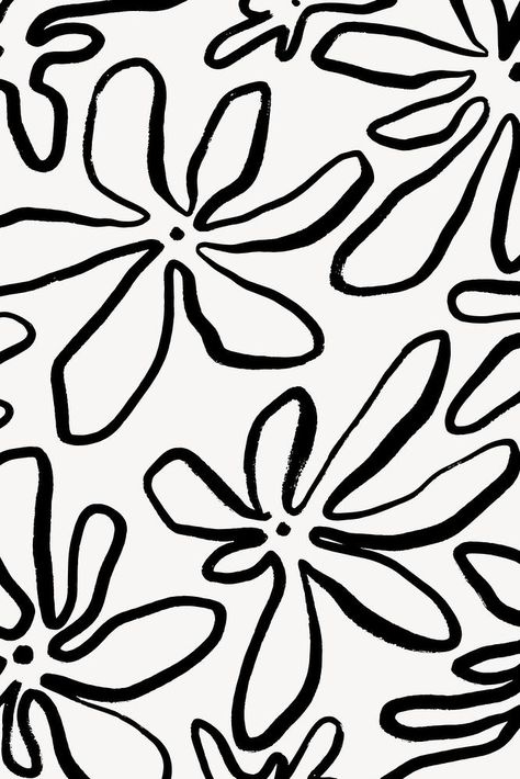 Simple Abstract Background, Simple Patterns To Paint, Simple Design Background, Minimal Pattern Design, Graphic Palette, Floral Design Illustration, Simple Flower Pattern, Simple Posters, Flower Pattern Background