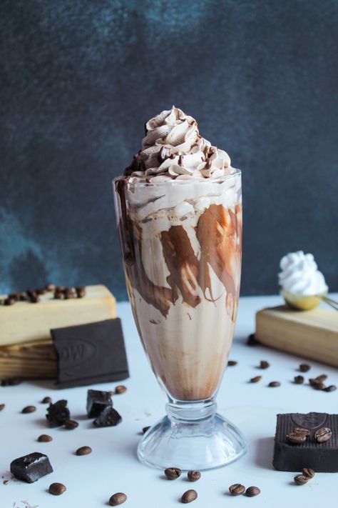 What views on this wonderful version of chocolate🍫🧋 #chocolate #frappe Chocolate Frappe, Chocolate Chocolate, Frappe, Hazelnut, Christmas, Quick Saves