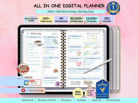 Digital planner ideas