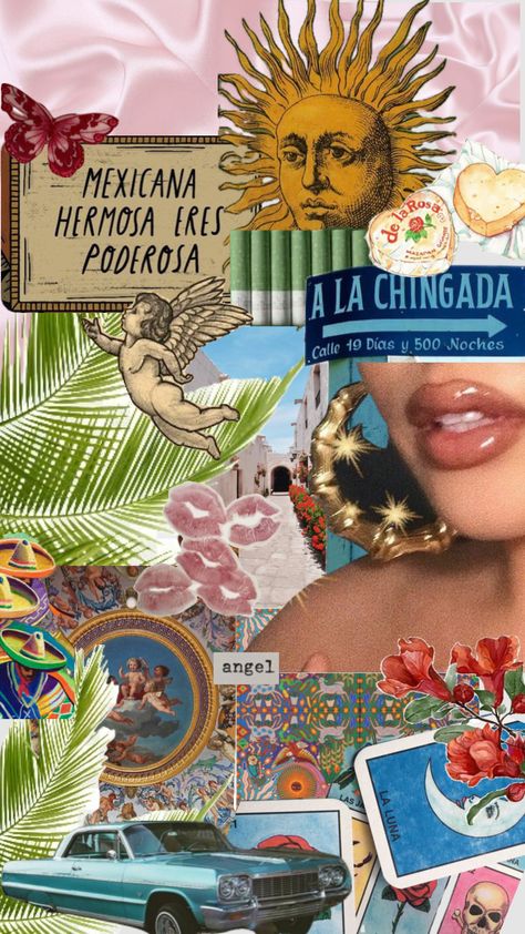 #vintage #latina #wallpaper #art Latina Aesthetic Wallpaper, Latina Wallpaper, Latino Aesthetic, Latina Art, Mexico Wallpaper, Latina Aesthetic, Latino Art, Mexican Culture Art, Mayan Art