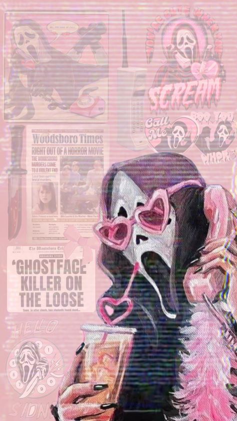 Pink Ghostface, Evanston Illinois, Step Sister, Older Sister, Scream, Illinois, A Girl, The Next, California