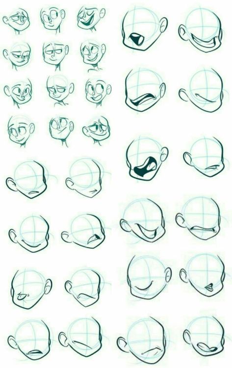 Cartoon Noses, Cartoon Tutorial, Facial Expressions Drawing, رسم كاريكاتير, Cartoon Body, Drawing Face Expressions, Drawing Cartoon Faces, Cartoon Style Drawing, Draw Cartoon