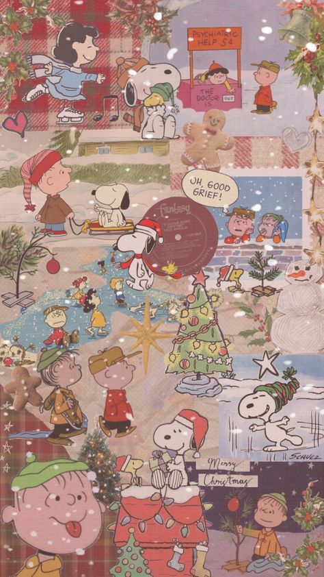 Christmas time is here…🎄❄️ #christmas #winter #charliebrown #fyp Peanuts Wallpaper, Christmas Wallpaper Iphone Cute, Xmas Wallpaper, Christmas Collage, Snoopy Wallpaper, Cute Christmas Wallpaper, Christmas Phone Wallpaper, Christmas Time Is Here, Snoopy Christmas