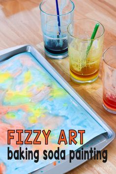 Messy Monday Activities, May Crafts For Kids Elementary, Baking Soda Preschool Activities, Messy Art Activities For Preschool, Fun Art For Kindergarten, Preschool Processed Art, Prek Creative Arts Activities, Easy Preschool Sensory Activities, Sensory Exploration For Preschool