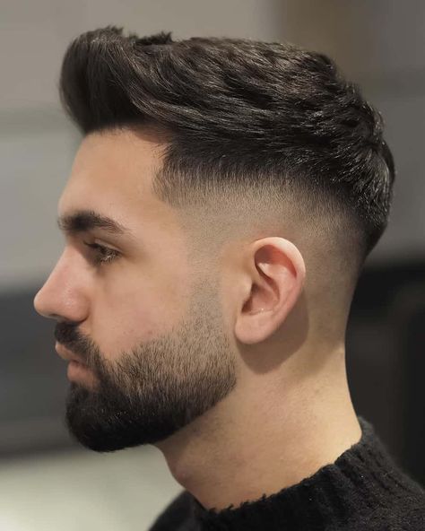 Faded Hair And Beard Style, Haircut For Groom, Barber Beard Style, Beard Hairstyles For Men, Hảir Style For Boys, Beard Fade Men, Men Hairstyles With Beard, Good Boy Haircuts, Best Hair Styles Boys