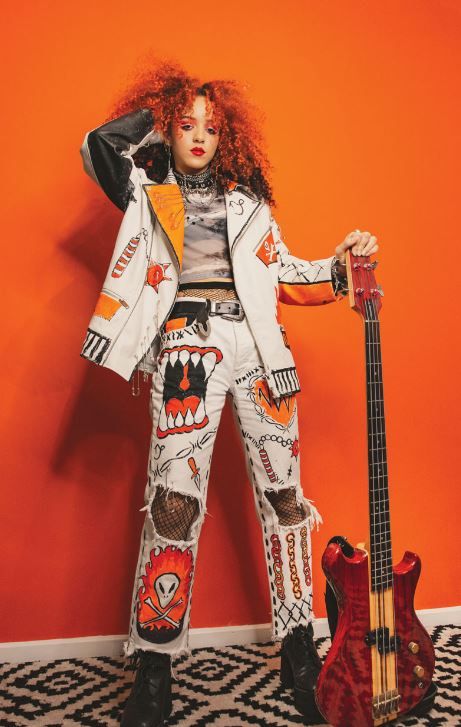 Crazy Pattern Outfit, Psych Rock Fashion, Atom Punk Fashion, Punk Street Photography, Southeast Asian Fashion, Colorful Punk Aesthetic, Punk Rock Character Design, Colorful Punk Outfits, 70s Punk Fashion