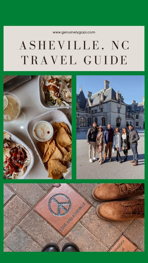 Travel guide to Asheville, NC! (November 2021) Duck Tacos, Craggy Gardens, Huge Tv, Grove Park Inn, Taco Shop, Brunch Places, Friend Book, Beer Company, Biltmore Estate