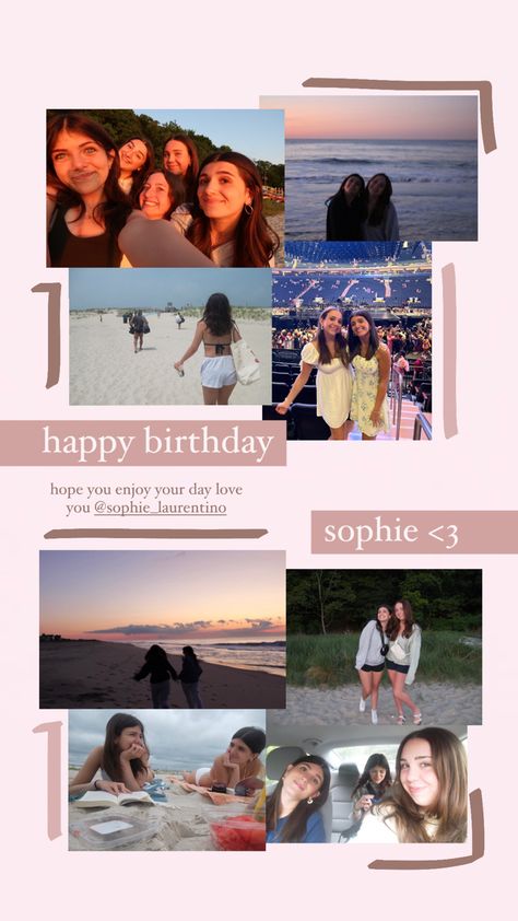 Happy Birthday Instagram Post Ideas, Aesthetic Bday Insta Story, Instagram Story For Friends Birthday, Bestie Birthday Post Instagram, Birthday Instagram Story Ideas For Best Friend, Birthday Post Inspo Instagram, Birthday Post On Instagram Story, Cute Bday Insta Story, Simple Insta Birthday Story Ideas