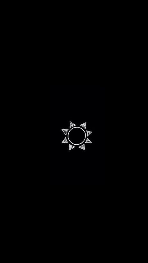 Iphone Drawing, Art Simple, Drawing Art, Black Background, A Black, Wallpapers, Sun, Iphone, Black