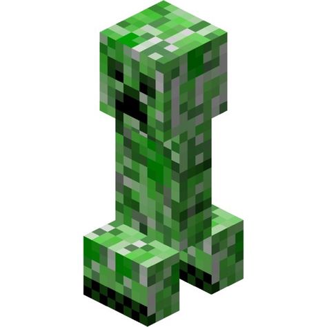 Creeper - Printable Minecraft Creeper Papercraft Template Minecraft Skins Panda, Minecraft Skins Creeper, Minecraft Clipart, Minecraft Png, Minecraft Wither, Capas Minecraft, Minecraft Theme, Creeper Minecraft, Minecraft Drawings