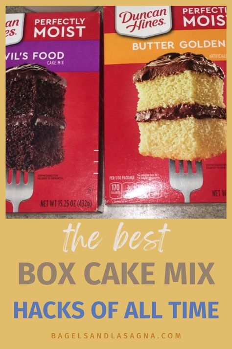 Discover box cake mix hacks that you can use for store bought boxed mixes like yellow, chocolate, white, vanilla, even red velvet. These recipes call for extra dairy like butter, millk and eggs to make the mix much richer. They won't believe it didn't come from a bakery. How To Make Box Cake Mix Taste Like Bakery, Best Box Yellow Cake Recipe Moist, How To Make Boxes Cake Taste Like Bakery, How To Make Yellow Box Cake Taste Better, How To Cut A Boxed Cake Mix In Half, Cake Mix Without Eggs Recipes, Best Box Cake Mix Hacks, Butter Box Cake Mix Recipes, Best Cupcakes From A Box Cake Mixes Dessert Recipes