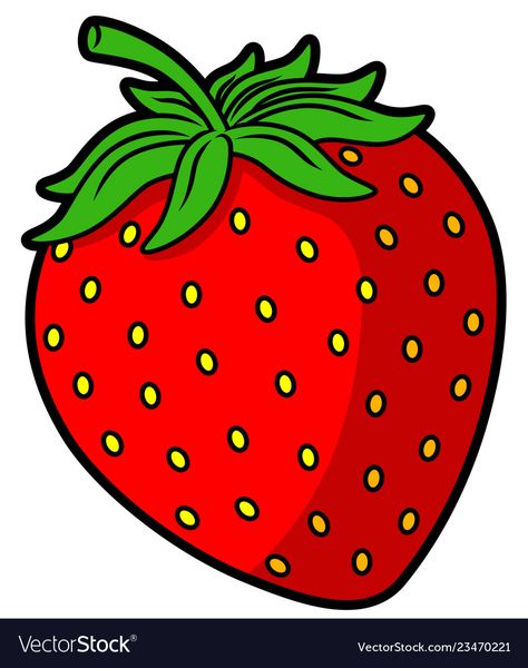 Strawberry Images Clip Art, Fruits Cartoon Images, Strawberries Cartoon, Strawberry Images, Strawberry Clip Art, Strawberry Picture, Clipart Strawberry, Fruits Cartoon, Strawberry Vector