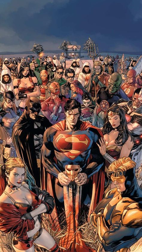 DC World Superheroes Together iPhone Wallpaper Dc Comics Wallpaper Iphone, Justice League Comics, Wallpaper Theme, Flash Comics, Dc Comics Wallpaper, Dc Comics Heroes, Univers Dc, Arte Dc Comics, Joker Art