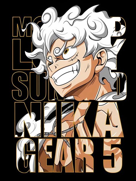 Luffy gear 5 #Luffy gear 5 #dragon wallpaper # One Piece Gear 5, Tshirt Artwork, One Piece Cartoon, Luffy Gear 5, Print Design Art, Tshirt Printing Design, Gear 5, Anime Tshirt, One Peice Anime