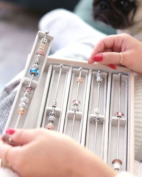 Calling all charm lovers! 💖 If you’ve ever wondered what to do with your charms when you’re *not* wearing them, this is the solution you’ve been waiting for. Our Charm Bars are the perfect way to store and display your charms, and they fit perfectly inside our jewellery organizing layers. P.S. They’re also great for experimenting with different combinations and planning new bracelet designs! ✨ #charmbars #charmlovers #jewelleryorganizer #stackerscanada #lifebeautifullyorganized Charm Bar, Stackers Jewellery, Bracelet Organizer, Classic Necklace, Large Jewelry, Jewelry Tray, Jewellery Storage, Grey Velvet, Jewellery Boxes