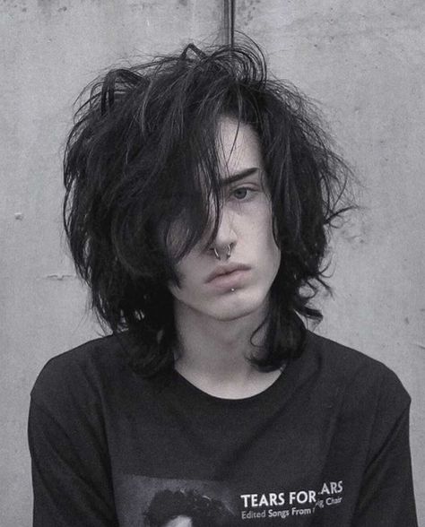 Check out the coolest Emo hairstyles we have put together in our gallery. Here you will find a long hairstyle, curtains hairstyle and many other trendy hairstyles for men. #menshairstyles #menshaircuts #emohairstyles #eboy #longhairstyles #curtainshairstyles Emo Haircut, Emo Hairstyles For Guys, Emo Haircuts, Emo Hairstyle, Emo Hairstyles, Goth Guys, Goth Hair, Punk Hair, Emo Hair