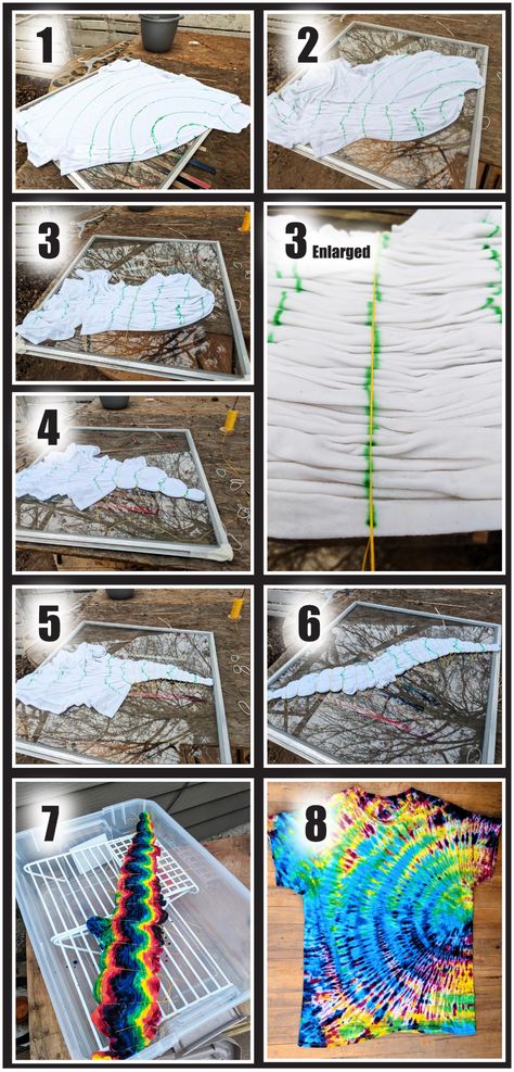 Tie Dye Shirt Patterns