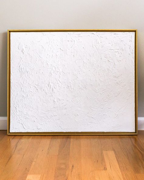 It never occurred to me until recently that I could achieve the same look of textured art without the hefty price tag of buying original textured art. Gesso Art, Abstract Art Diy, Gold Leaf Painting, Canvas Painting Diy, Textured Canvas Art, Textured Canvas, Art Texture, Textured Art, Textured Wall Art