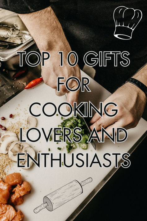 Whip up excitement with our delicious selection of the top 10 gifts for cooking lovers and enthusiasts! Tailored for those who find joy and passion in the kitchen, our list includes innovative gadgets, high-quality cookware, and inspiring cookbooks that elevate their culinary experience. #CookingGifts #CulinaryEnthusiasts #ChefPresents #KitchenGadgets #FoodieFinds Culinary Gifts Ideas, Gift For Cooking Lovers, Cooking Gifts For Men, Gifts For A Chef, Cook Gifts, Affordable Room Decor, Kitchen Gift Ideas, Gifts For Chefs, Cooking Lover