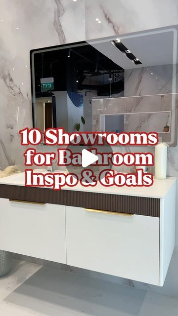 Home & Decor Singapore on Instagram: "[SAVE THIS POST!] Forget about saving inspo images and visit these bathroom showrooms to see the real deal in person. Shopping for bathroom fixtures 🛁🚽 is definitely more shiok when you get to feel the quality for yourself!

#homedecor #shopping #bathroom #bathware #toilet #bathroomgoals #bathroominspo #showroom #shower" Bathroom Showrooms, Bathroom Goals, Bathroom Inspo, Bathroom Fixtures, Showroom, Singapore, New Homes, Shower, Feelings