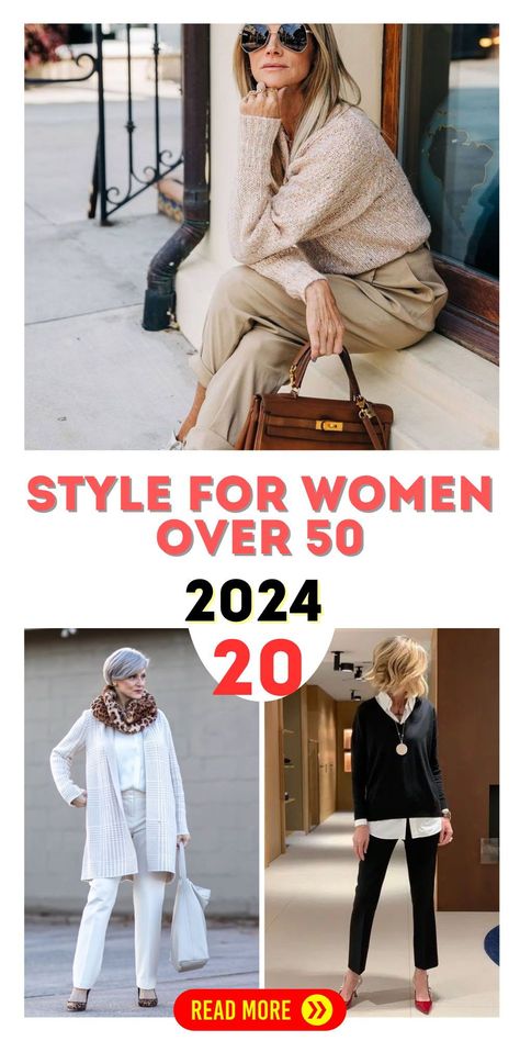 Winter is here, and it's time to update your wardrobe with chic and cozy style for women over 50. From plus size options to bohemian-inspired looks, stay fashionable and warm this season. Don't forget to check out the latest 2024 hair trends for medium-length and long hair. Stylish Outfits For Women Over 50 Chic Winter, Over 50 Womens Fashion Fifty Not Frumpy Classy, Winter Outfits For 50+, Over 50 Capsule Wardrobe Fashion Over 50, Stylish Outfits Over 50, 50plus Fashion Over 50, Capsule Wardrobe 50 Plus, Fifty Plus Fashion Over 50, Winter Styles For Women Over 50