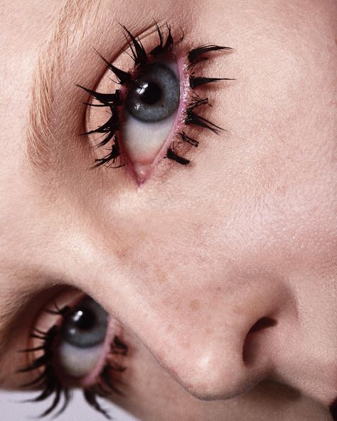 Spider Lashes, Lashes Beauty, Elle Magazine, Editorial Makeup, July 7, Lashes Makeup, Beauty Editorial, Healthy Hair, Makeup Artist