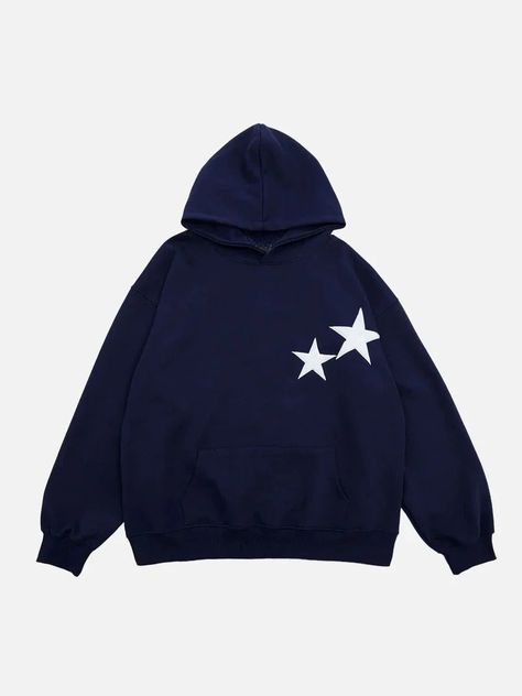 Enhance your daily wardrobe with the expertly-crafted Double Star Hoodie, made for maximum comfort and style. The subtle yet unique star design adds a touch of individuality to your casual look. Indulge in the best of both worlds with the Double Star Hoodie. Designed for superior comfort and impeccable style, this hoodie features a distinctive star pattern that sets you apart from the crowd. Made with the highest quality materials, you'll enjoy an unrivaled level of comfort all day, every day. F Adidas Spezials, Womens Hooded Sweater, Star Hoodie, Sweater Oversize, Craft Printing, Comfy Hoodies, 가을 패션, Christmas 2024, Fit Inspo