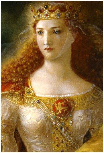 Eleanor of Aquitaine (1122 or 1124 – 1 April 1204) was one of the wealthiest and most powerful women in western Europe during the High Middle Ages, a member of the Ramnulfid dynasty of rulers in southwestern France. She became Duchess of Aquitaine in her own right while she was still a child, then later Queen consort of France (1137–1152) and of England (1154–1189) Viking Heritage, Norse Culture, Queen Of France, Eleanor Of Aquitaine, Be A Queen, High Middle Ages, Medieval Wedding, History Nerd, Viking History