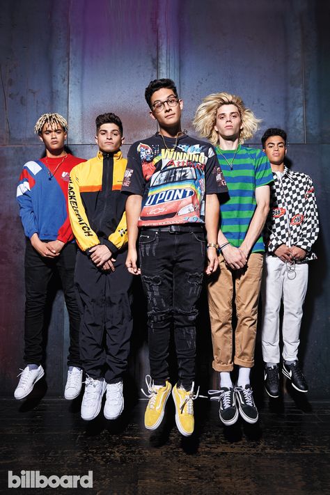 Meet the Next Wave of Boy Bands: PRETTYMUCH, Why Don't We and CNCO Pretty Much Band, Brandon Arreaga, Artist Management, Boy Band, Pretty Much, Cool Bands, Good Music, Boy Bands, Pretty People