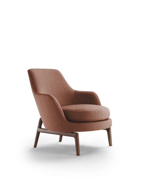 High-back armchair LEDA by FLEXFORM Arm Chair Design, Classic Home Furniture, High Back Armchair, High Back Chairs, Armchair Furniture, Interior Design Mood Board, Single Sofa, Sofas And Chairs, Sofa Chair