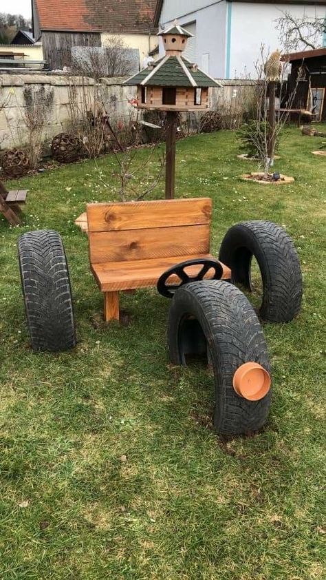 Tires In Playground, Backyard Race Track For Kids, Farm Front Yard, Outdoor Play Areas Diy, Fun Backyard Ideas For Kids, Diy Backyard Play Area, Natural Playground Diy, Montessori Outdoor Play, 4h Project Ideas