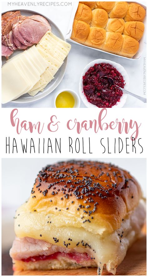 Hawaiian Sweet Roll Sliders, Sweet Roll Sliders, Ham Thanksgiving, Sliders Easy, Roll Sliders, Hawaiian Sliders, Hawaiian Roll Sliders, Hawaiian Roll, Thanksgiving Menu Ideas