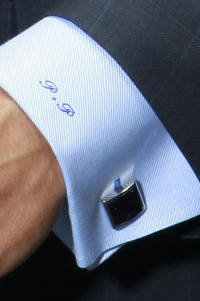 french cuff with monogram Manset Lengan, Monogrammed Cuff, French Cuff Shirts, Sharp Dressed Man, Men's Suit, Well Dressed Men, Men Shirt Style, Gentleman Style, Suit And Tie