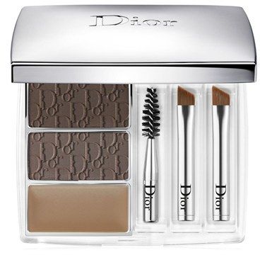 Dior 'All-In-Brow' 3D Long-Wear Brow Contour Kit - 001 Brown Christian Dior Makeup, Koleksi Parfum, Fashion Show Makeup, Best Eyebrow Makeup, Eyebrow Kit, Long Wear Makeup, Wax Kit, Dior Cosmetics, Alat Makeup