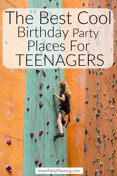 Teenage Bday Party Ideas, Birthday Party Places To Go, Places To Go For Your Birthday Party, Places To Celebrate Your Birthday, Birthday Party Places Ideas, Birthday Places To Go For Teens, 13 Teen Birthday Ideas, Winter Teen Birthday Party Ideas, Birthday Party Ideas For Teenagers 13