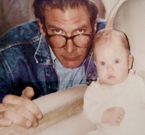 Chris Miller, Harrison Ford, Indiana Jones, Personal Photo, American Actors, My Dad, Baby Photos, Ford, Baby Face