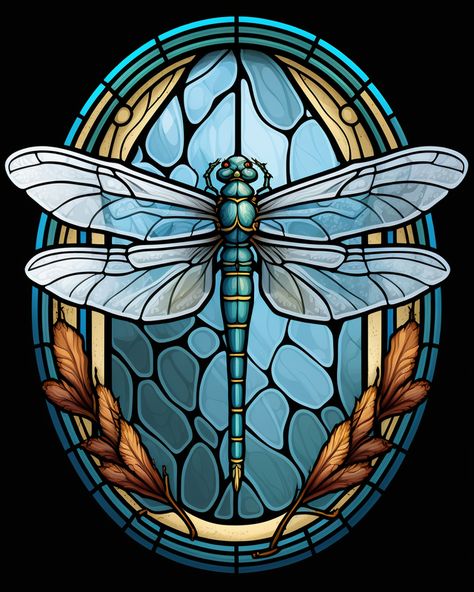 5D Diamond Painting Abstract Dragonfly Oval Kit Dragonfly Art Nouveau, Dragonfly Quotes, Dragonfly Images, Dragonfly Drawing, Dragonfly Painting, Beautiful Butterfly Pictures, Moth Art, Dragon Images, Glass Window Art