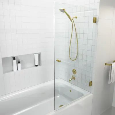 Buy Shower Doors Online at Overstock | Our Best Showers Deals Cleaning Shower Glass, Bathtub Shower Doors, Bathtub Doors, Glass Hinges, Tub Doors, Bath Panel, Tub Shower Doors, Frameless Shower Doors, Frameless Shower