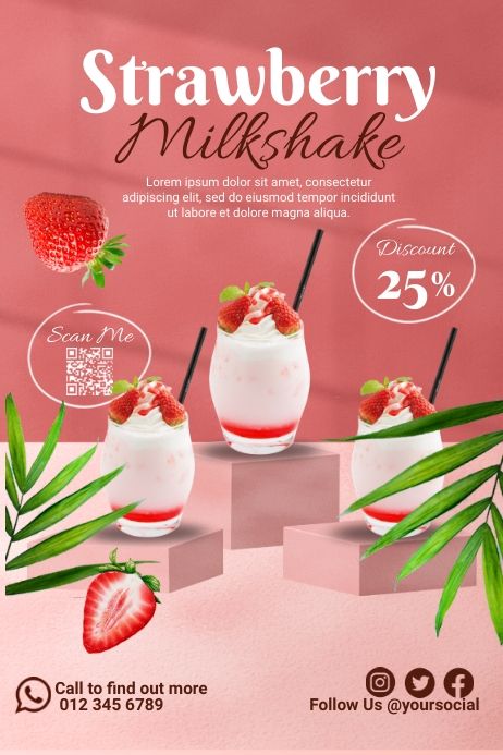 Customize 33,660+ Menu Design Templates Milkshake Menu Design, Milkshake Ads, Discount Poster Design, Restaurant Content, Free Menu Templates, Ads Template, Restaurant Flyers, Beverage Poster, Poster Template Free