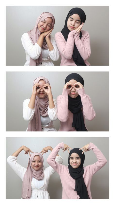 Ide Foto Studio, Cute Friend Poses, Photobooth Ideas, Red Velvet Photoshoot, Ide Pose, Foto Studio, Job Advice, Photo Boxes, Photobooth Pictures