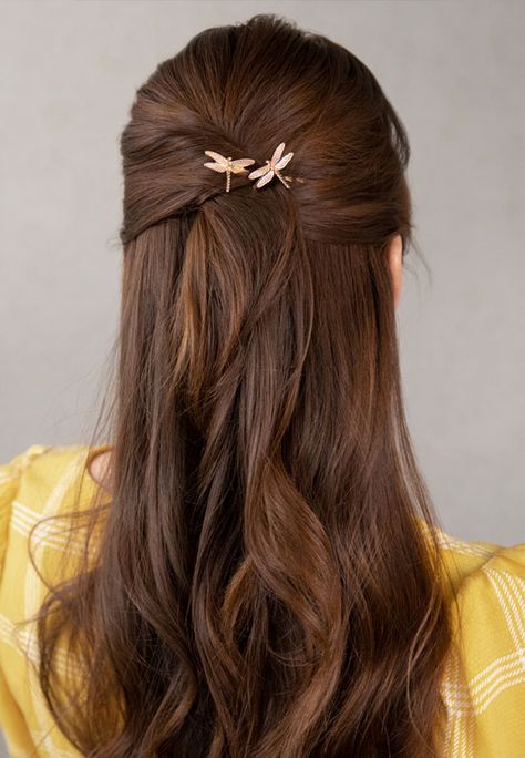 Half Bun Hairstyle, Trend Hairstyle, Half Bun Hairstyles, Half Bun, Lilla Rose, Accessories Essentials, Tutorial Ideas, Trendy Hairstyle, Bun Hairstyle