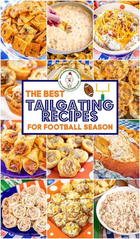 Essen, Football Game Food, Finger Foods Appetizers, Football Finger Foods, Easy Tailgate Food, Football Tailgate Food, Football Food Appetizers, Tailgate Party Food, Tailgate Snacks