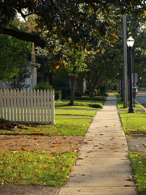 "Mayberry" kind of town...where I would love to live. This looks so much like where my grandmother use to live and we'd walk to town, in Florence Ala. Chaotic Energy, Small Town Living, Small Towns Usa, Just A Small Town Girl, Small Town America, Small Town Life, Small Town Girl, American Dream, Antalya