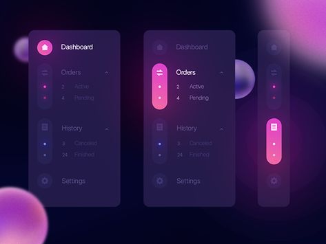 Web Navigation Design, Glassmorphism Ui, Application Ui Design, Violet Design, Interaktives Design, Glow Design, Web Design Ux Ui, Ui Ux 디자인, Best Ui Design