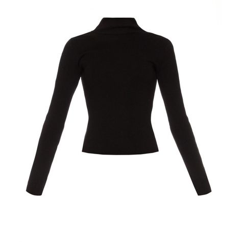 Haider Ackermann Contrast-stitch wool sweater ($662) ❤ liked on Polyvore featuring tops, sweaters, shirts, black, pleated shirt, lightweight sweaters, long-sleeve shirt, high neck top et ribbed sweater Slim Long Sleeve Shirt, Tight Black Long Sleeve Shirt, Black Long Sleeved Shirt, Long Black Shirt, Black High Neck Top, High Neck Shirt, Long Sleeve Shirt Outfits, Long Sleeve Black Shirt, Panel Shirt