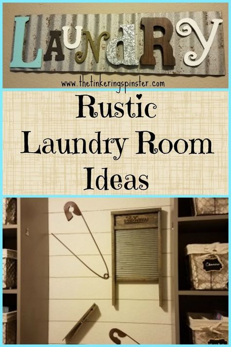 Washboard Decor, Rustic Laundry Room, Laundry Room Decor Ideas, Rustic Laundry, Rustic Laundry Rooms, Vintage Laundry Room, Rustic Farmhouse Living Room, Laundry Room Ideas, Farmhouse Laundry Room